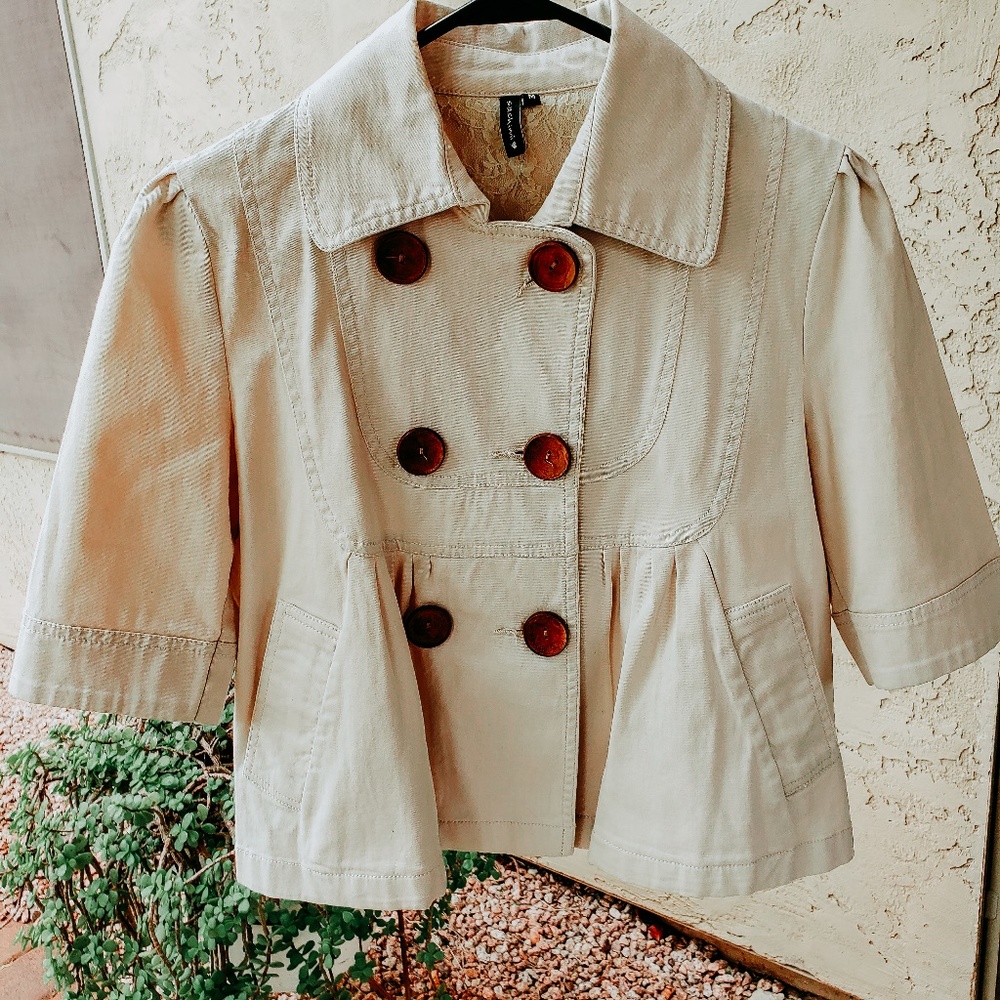 Sashimini Button Down Blazer